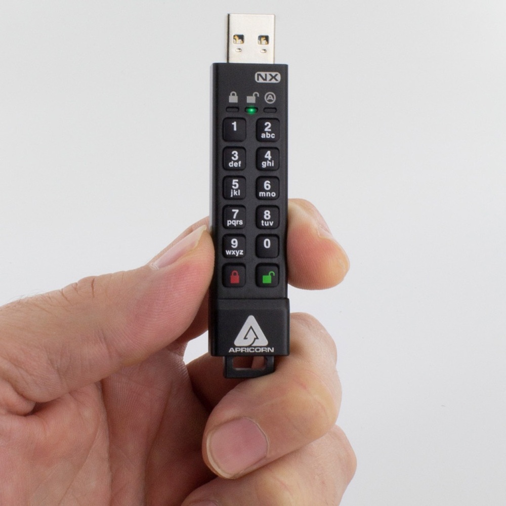 Encrypted USB Flash Drive with Keypad
Aegis Secure Key 3NX - Picture 4 of 5